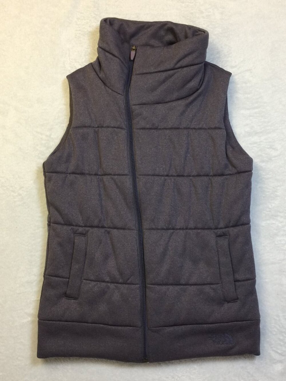 The North Face Darella Vest Sz S/P Womans Purple Quilted Puffer Insulated Winter